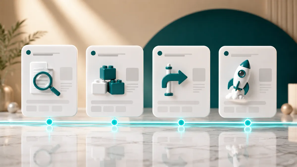Umstieg von WordPress in vier Schritten: Bestand sichern, mit Astro oder Shopware neu aufbauen, Weiterleitungen einrichten und live gehen